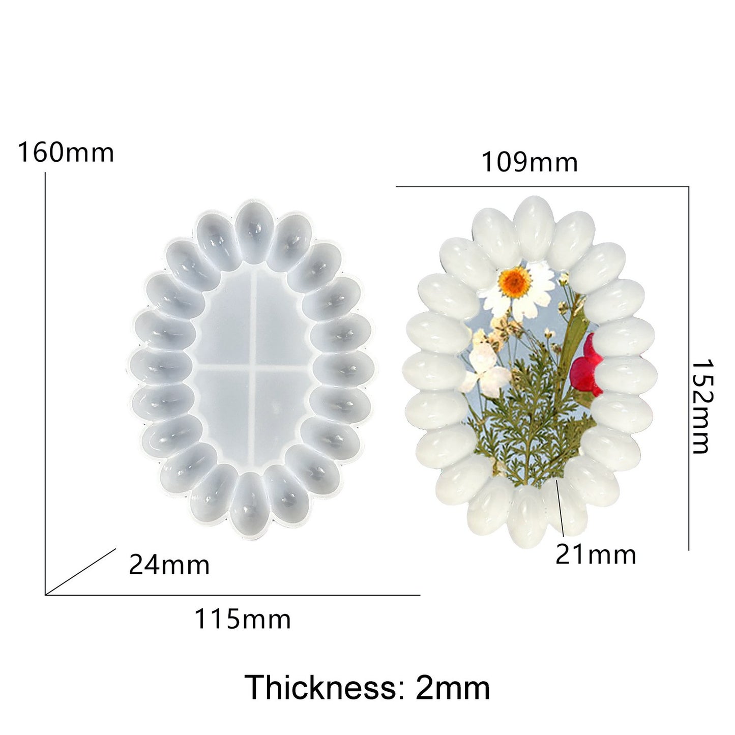 Resin Silicone Mould Frame Design