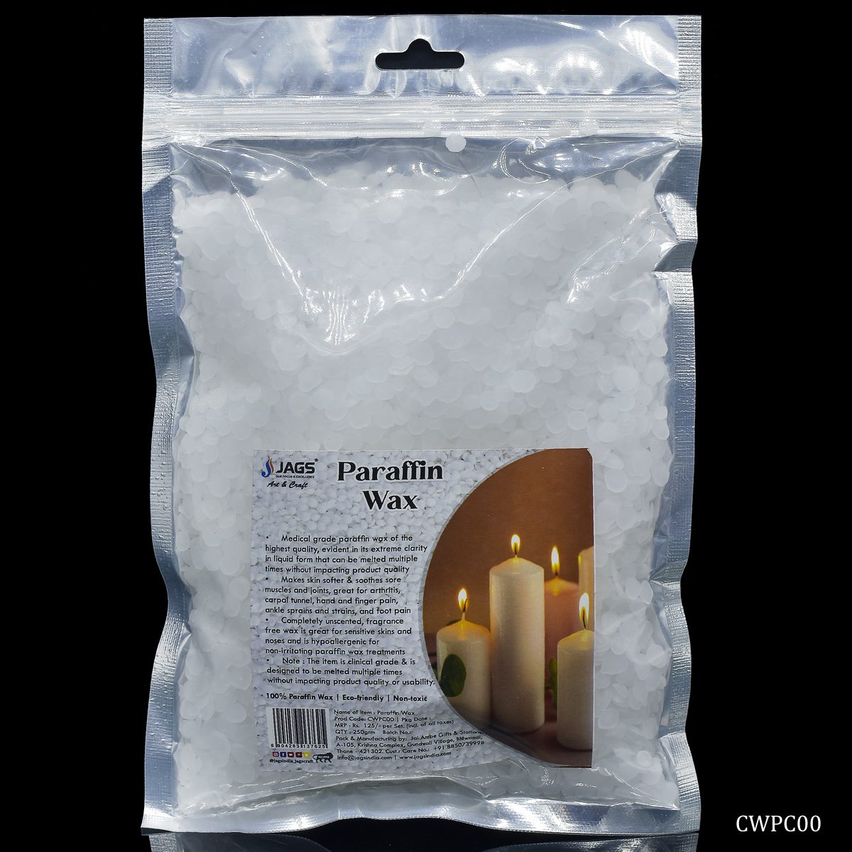 Candle Wax Paraffin Chips | 250gm