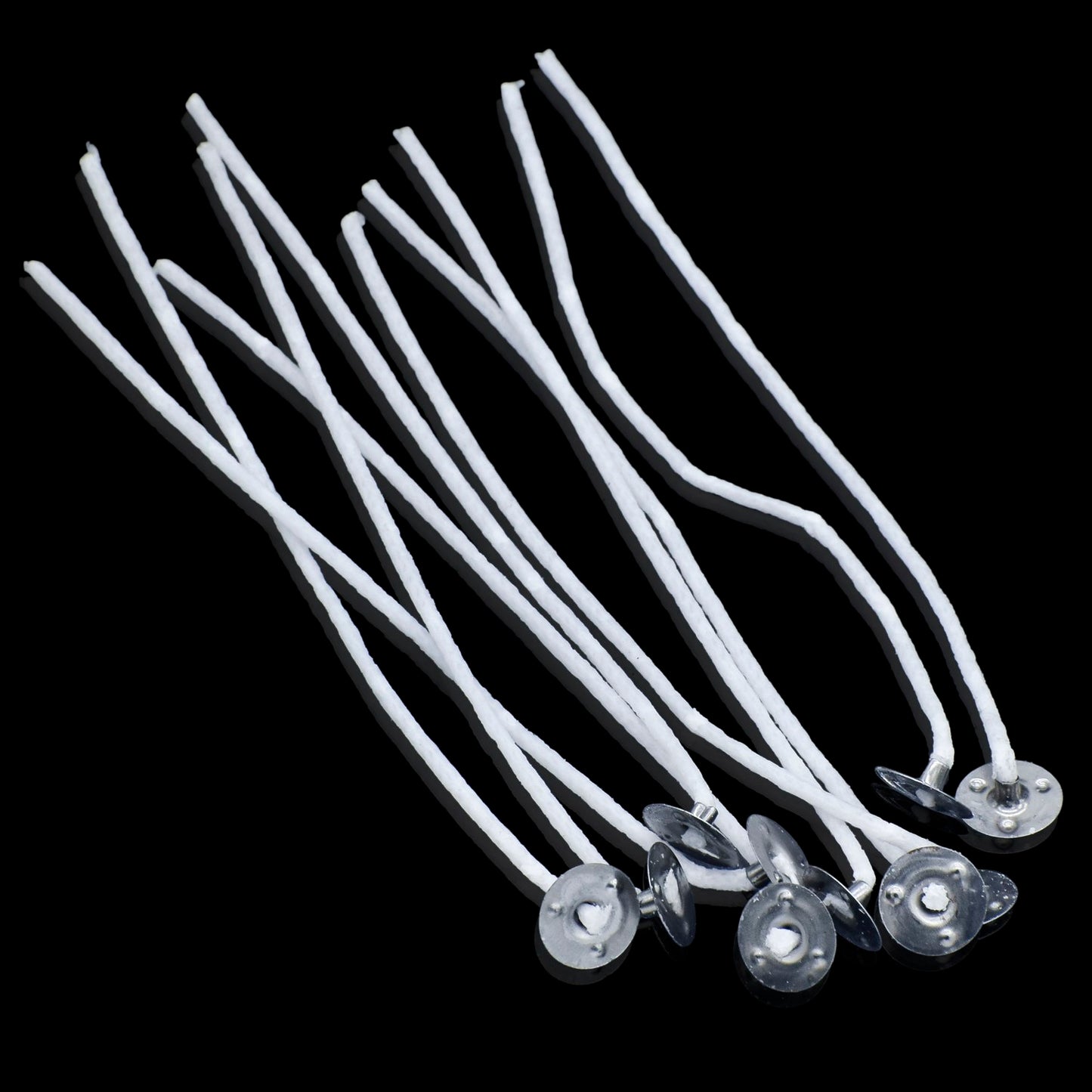 Candle Primed Wicks | 5 Inch |  Pack Of 10 | Candle Making Accessories