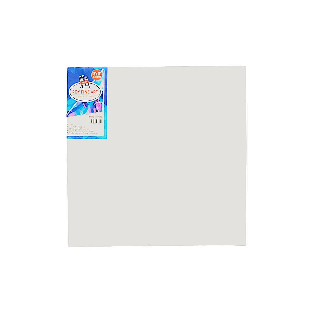 Roy Fine Art Canvas Board | White | Multiple Sizes | Canvas For Painting