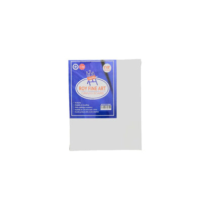 Roy Fine Art Canvas Board | White | Multiple Sizes | Canvas For Painting