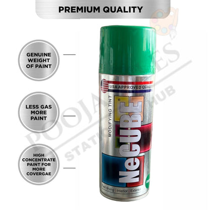 Spray Paint | Green | DIY, Quick Drying with Gloss Finish | 400ml