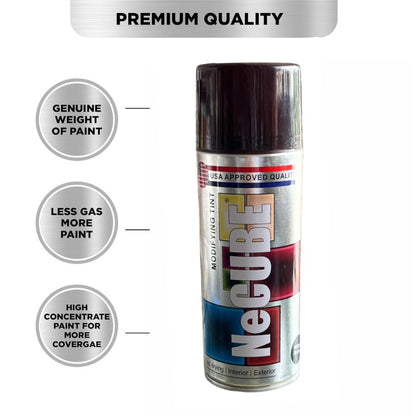 Spray Paint | Brown | DIY, Quick Drying with Gloss Finish | 400ml