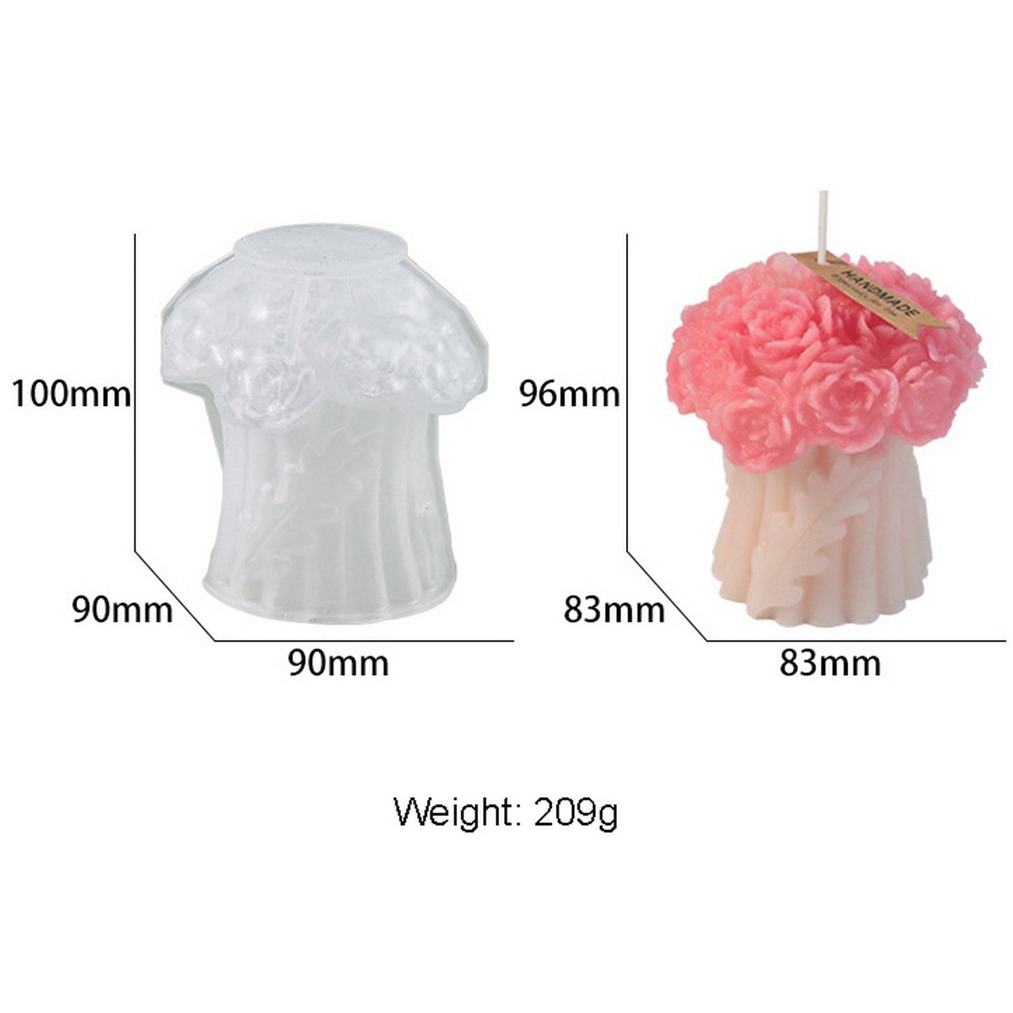 Resin Silicone Mould | Candle Making Tree |  1pc