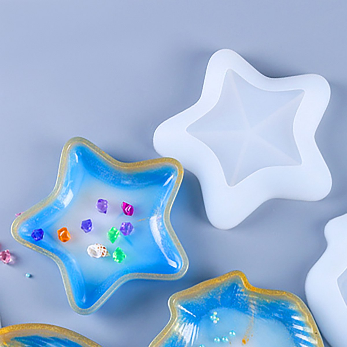 Resin Silicone Mould Star