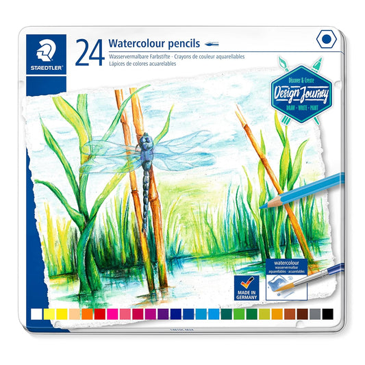 Staedtler Premium Watercolour Pencils | 24 Shades